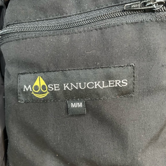 Kids size medium unisex Moose Knuckle Bomber Jacket - Picture 4 of 8